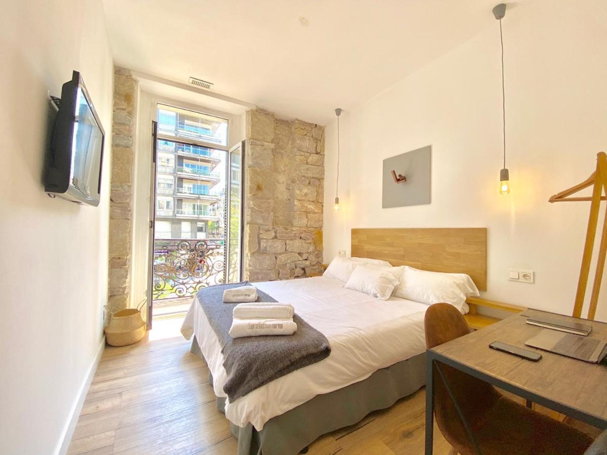 Mirandoalaconcha Rooms San Sebastián Esterno foto